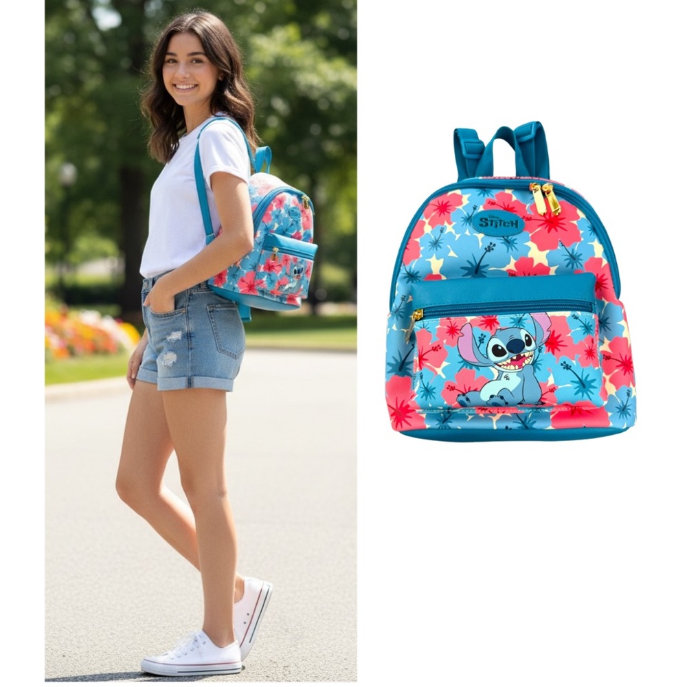 Super cute Disney Stitch Hawaiian
Hibiscus Floral - Picture 3 of 11